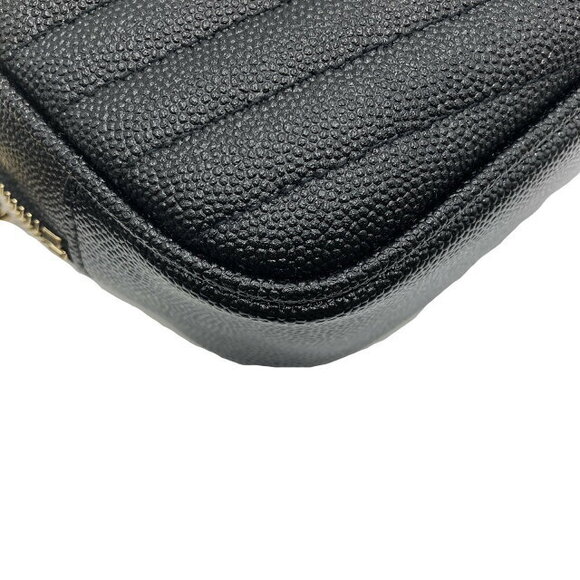 Saint Laurent Yves chain Shoulder Bag leather black - Picture 7 of 7